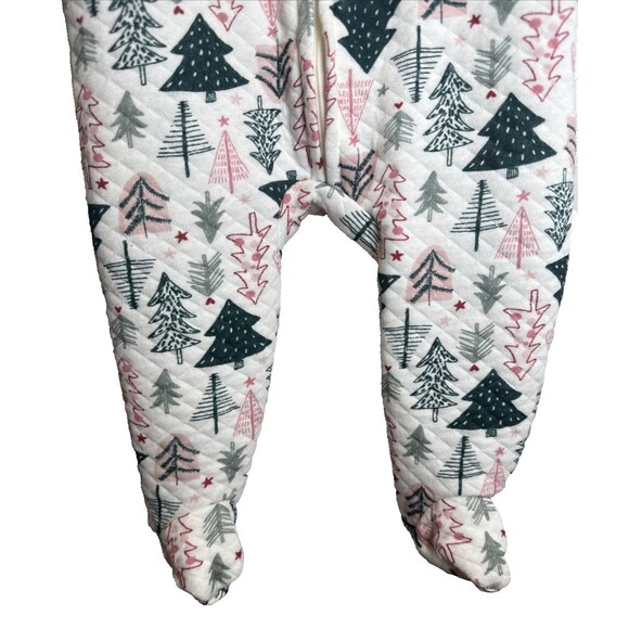 Chick Pea Sleeper Christmas Trees Size 6-9 Months Unisex Holiday Festive Winter - Picture 3 of 13